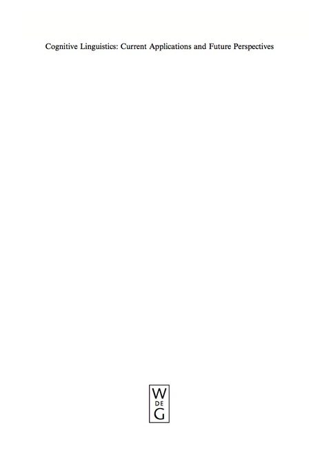 Cognitive Linguistics